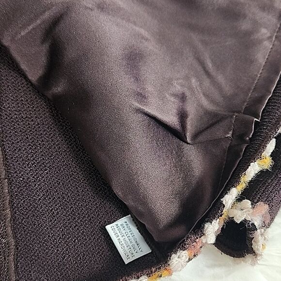St. John Vintage Chocolate Brown by Sweater Jacket Coat Blazer Old Money - Picture 16 of 16